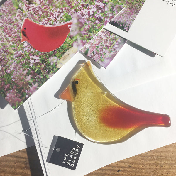 Charger l'image dans la galerie, Ornement suspendu Cardinal du Nord