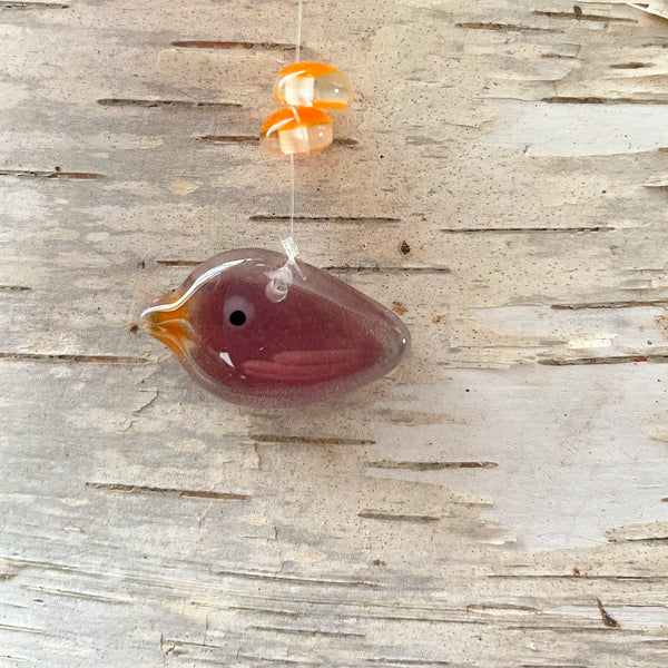 Charger l'image dans la galerie, Purple Hanging Gem Bird