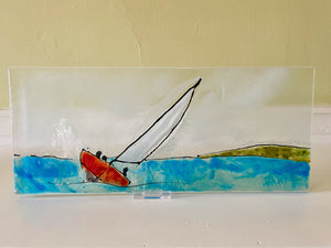 Heeling Sailboat