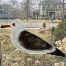 Load image into Gallery viewer, Herring Gull (Hanging Glass Ornament)
