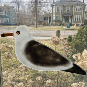 Herring Gull (Hanging Glass Ornament)