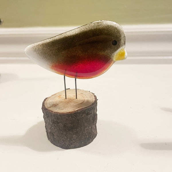 Charger l&#39;image dans la galerie, Misfit Glass Birds – Perfectly Imperfect Handmade Birds | The Glass Bakery
