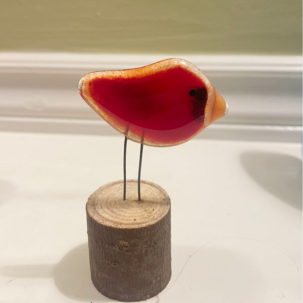 Charger l&#39;image dans la galerie, Misfit Glass Birds – Perfectly Imperfect Handmade Birds | The Glass Bakery
