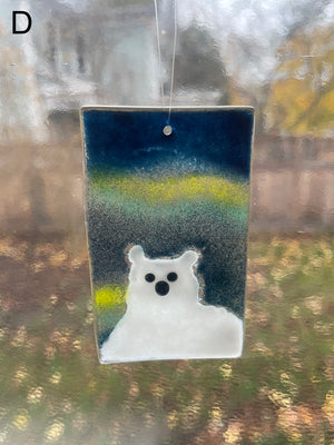 Décoration de Noël/de fêtes représentant un ourson polaire