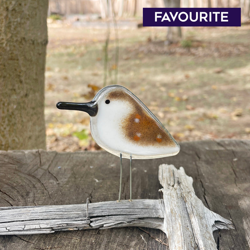 Décoration d'oiseau bécasseau