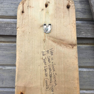 Blackbirds on Driftwood Board