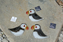 Load image into Gallery viewer, Collection of Hanging Puffin Ornaments by The Glass Bakery
