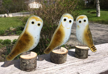 Load image into Gallery viewer, Group of Glass Barn Owls by The Glass Bakery Ltd
