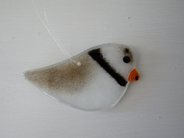 Charger l&#39;image dans la galerie, Cute Hanging Glass Plover Ornament
