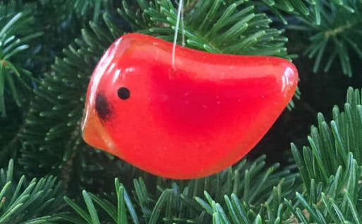 Load image into Gallery viewer, Northern Cardinal Hanging Ornament
