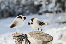 Load image into Gallery viewer, Winter Holiday Greetings Card: Mini Baby Chickadee
